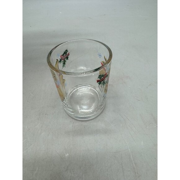 Vintage Holiday Reindeer Shot Glass Used READ - Picture 5 of 6